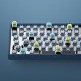 Iqunix F97 Coral Sea Wireless Mechanical Keyboard Donkerblauw, US lay-out (QWERTY), IQUNIX Moonstone, 96%, RGB leds, Hot-swappable, PBT, 2.4GHz | Bluetooth 5.1 | USB-C
