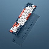 Iqunix F97 Coral Sea Wireless Mechanical Keyboard Donkerblauw, US lay-out (QWERTY), IQUNIX Moonstone, 96%, RGB leds, Hot-swappable, PBT, 2.4GHz | Bluetooth 5.1 | USB-C