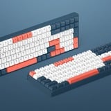 Iqunix F97 Coral Sea Wireless Mechanical Keyboard Donkerblauw, US lay-out (QWERTY), IQUNIX Moonstone, 96%, RGB leds, Hot-swappable, PBT, 2.4GHz | Bluetooth 5.1 | USB-C