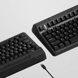 Iqunix OG80 Dark Side Wireless Mechanical Keyboard, gaming toetsenbord Zwart, US lay-out, Gateron Brown, RGB leds, 80% (TKL), Hot-swappable, PBT, 2.4GHz | Bluetooth 5.1 | USB-C