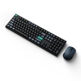 Keychron B36 Keyboard and BM25 Mouse Wireless Combo, desktopset Zwart, US lay-out, Scissor switches, ABS, USB-C | 2.4 GHz | Bluetooth, 400-2400 Dpi