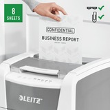 Leitz IQ Auto+ Office 150 Papiervernietiger P4 papierversnipperaar Wit