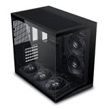 Lian Li O11 Dynamic Mini V2 Flow mini tower behuizing Zwart | 2x USB-A | 1x USB-C | Tempered Glass