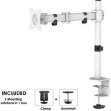 Neomounts Select NM-D135WHITE monitor bureausteun bevestiging Wit