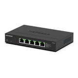 Netgear 5-port 2.5G Multi-Gigbit Ethernet Plus Switch (MS305E) Zwart, Managed