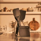 Ooni Deegaccessoires, set 3 stuks spatel Zwart