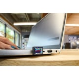 SanDisk Extreme Fit USB-C-flashdrive 256 GB usb-stick Zwart, USB-C 3.2 (5 Gbit/s)