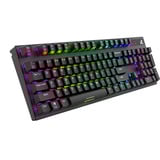 Sharkoon SKILLER SGK20, gaming toetsenbord Zwart, US lay-out, Huano Red, RGB