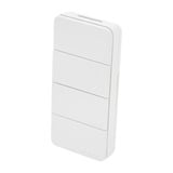 Shelly BLU RC Button 4 ZB afstandsbediening Wit, Bluetooth 5 (LE), Zigbee