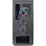 Thermaltake View 200 TG ARGB midi tower behuizing Zwart | 2x USB-A | RGB | Window