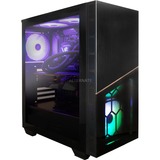 Thunderstorm by Alternate Double RED R9 5900X 6800XT gaming pc Zwart, 1.9 TB SSD, 32 GB, RX 6800 XT, 2.5GB LAN, Windows 11