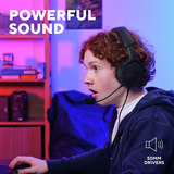 Trust GXT 492 Carus  Bedraad Over-ear  gaming headset Zwart, Pc, PS4, PS5, Xbox Series X|S, Nintendo Switch, Nintendo Switch 2