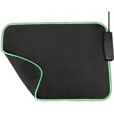 Trust GXT 765 Glide-Flex RGB Mouse Pad with USB Hub Zwart, RGB-led