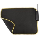 Trust GXT 765 Glide-Flex RGB Mouse Pad with USB Hub Zwart, RGB-led
