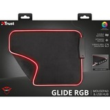Trust GXT 765 Glide-Flex RGB Mouse Pad with USB Hub Zwart, RGB-led