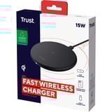 Trust Viro Snelle draadloze oplader 15 W Zwart, Qi-certified