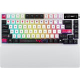 ASUS ROG Azoth X RGB mechanisch Zwart, US lay-out (QWERTY), ROG NX Snow, 75%, RGB, USB, Bluetooth 5.1, 2.4GHz