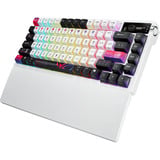 ASUS ROG Azoth X RGB mechanisch Zwart, US lay-out (QWERTY), ROG NX Snow, 75%, RGB, USB, Bluetooth 5.1, 2.4GHz