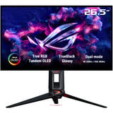 ASUS ROG Swift PG27UCWM 26.5" 4K UHD gaming monitor Zwart, 2x HDMI, 1x DisplayPort, USB Hub, AMD Free-Sync