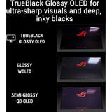 ASUS ROG Swift PG27UCWM 26.5" 4K UHD gaming monitor Zwart, 2x HDMI, 1x DisplayPort, USB Hub, AMD Free-Sync