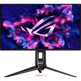 ASUS ROG Swift QD-OLED PG27UCDM 26.5" 4K UHD gaming monitor Zwart, 2x HDMI, DisplayPort, 3x USB-A, USB-C, 240 Hz