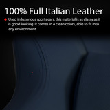 Arozzi Primo - Full Premium Leather - Ocean gamestoel Blauwgrijs