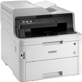 Brother MFC-L3750CDW all-in-one ledprinter met faxfunctie Grijs/antraciet, Scannen, Kopiëren, Faxen, LAN, Wi-Fi