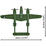 COBI Historical Collection - Lockheed P-38 Lightning Constructiespeelgoed Schaal 1:48