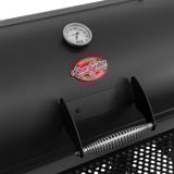 Char-Griller Grand Champ Offset Smoker houtskoolbarbecue Zwart