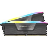 Corsair Vengeance RGB 32 GB DDR5-6000 (2x 16 GB) werkgeheugen Zwart, CMH32GX5M2D6000Z38, XMP, EXPO
