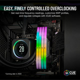 Corsair Vengeance RGB 32 GB DDR5-6000 (2x 16 GB) werkgeheugen Zwart, CMH32GX5M2D6000Z38, XMP, EXPO