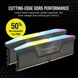Corsair Vengeance RGB 32 GB DDR5-6000 (2x 16 GB) werkgeheugen Zwart, CMH32GX5M2D6000Z38, XMP, EXPO