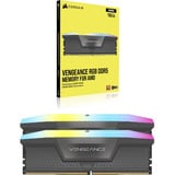 Corsair Vengeance RGB 32 GB DDR5-6000 (2x 16 GB) werkgeheugen Zwart, CMH32GX5M2D6000Z38, XMP, EXPO