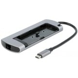 DeLOCK USB Type-C Docking Station met M.2 Slot Grijs