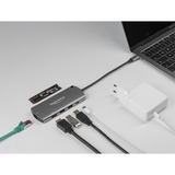 DeLOCK USB Type-C Docking Station met M.2 Slot Grijs