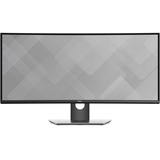 Dell DELL U3417W Refurbished 34" Curved UltraWide monitor Zwart, 2x HDMI, 1x DisplayPort, 1x mini-DisplayPort, USB-A, USB-C 