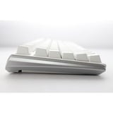 Ducky One 3 Classic Pure White RGB mechanisch toetsenbord Wit, US lay-out (QWERTY), Cherry MX Brown, 100%, RGB led, Double-shot PBT, Hot-swappable, QUACK Mechanics