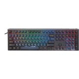 Ducky One 3 Pro, gaming toetsenbord Zwart, US lay-out, Cherry MX2A Blue, RGB led, Double-shot PBT, QUACK Mechanics, hot swap