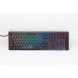 Ducky One 3 Pro, gaming toetsenbord Zwart, US lay-out, Cherry MX2A Blue, RGB led, Double-shot PBT, QUACK Mechanics, hot swap