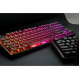 Ducky One 3 TKL Aura, toetsenbord Zwart, US lay-out, Kailh Box Jellyfish Y, ABS Double Shot, hot swap
