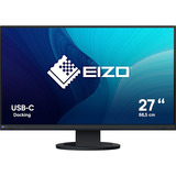 EIZO FlexScan EV2720S 27" monitor Zwart, DisplayPort, HDMI, USB-A, USB-C, Audio