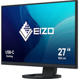 EIZO FlexScan EV2720S 27" monitor Zwart, DisplayPort, HDMI, USB-A, USB-C, Audio
