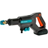 GARDENA AquaClean 24/18 V P4A Premium Set drukreiniger Grijs/turquoise, 14800-31, Accu inbegrepen