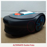 GARDENA Robotmaaier SILENO minimo 500 Grijs/turquoise, 500 m², Li-ion accu + Basisstation inbegrepen, Bluetooth