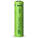 GP Batteries ReCyko AAA, Micro oplaadbare batterij Groen, 2 stuks