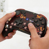 HORI Wireless HORIPAD Turbo - Pokémon Pixel Red gamepad Rood/transparant, Nintendo Switch 2, Nintendo Switch, Nintendo Switch – OLED-Model, Nintendo Switch Lite, Bluetooth 5.0