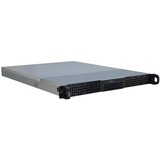 Inter-Tech 1U-10265 rack behuizing Zwart | 2x USB-A