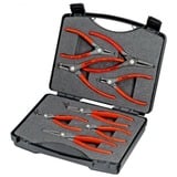 KNIPEX Gereedschapsbox "SRZ" Borgveertangenset Rood/zwart, 8-delig, Incl. koffer