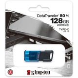 Kingston DataTraveler 80 M 128 GB usb-stick USB-C 3.2 Gen 1