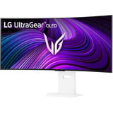 LG UltraGear 39GX90SA-W 39" Curved UltraWide gaming monitor Wit, 2x HDMI, DisplayPort, 2x USB-A, USB-C, RJ-45, 240 Hz